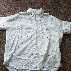 Madewell courier cactus shirt